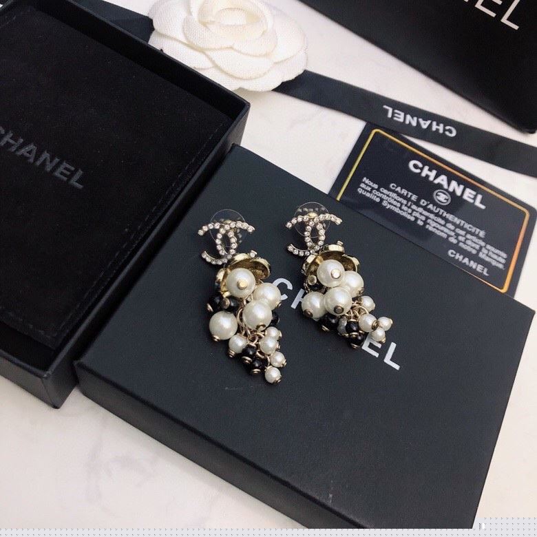 Ch*el earrings